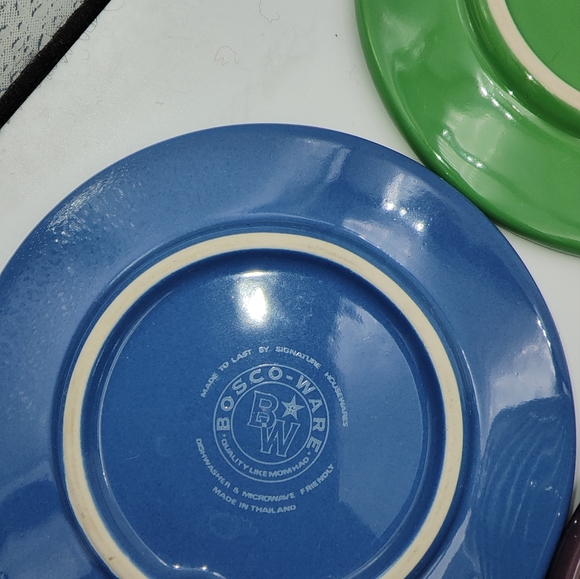 Bosco-ware Beehive Circles 4 pairs coasters & mugs cups RARE - Picture 6 of 6